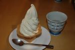 4166/蕎麦ソフトクリーム
